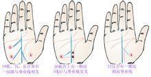手相事业线分叉图解_看手相事业线大全图解_手相图解大全男事业线