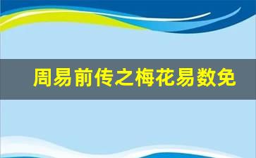 周易大师前传之梅花易数完结版谁有呢？