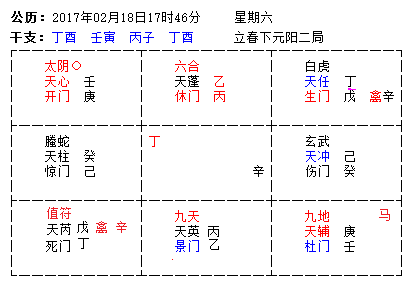 八门九星天干克应详解_十天干克应_九星八门释义