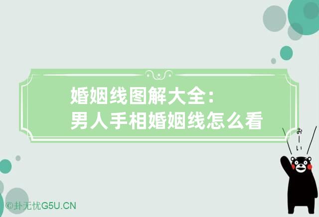 风水堂：手相婚姻线怎么看？