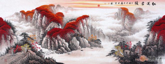 家居风水之山水画_家居风水山水画图片大全_家居风水画的讲究