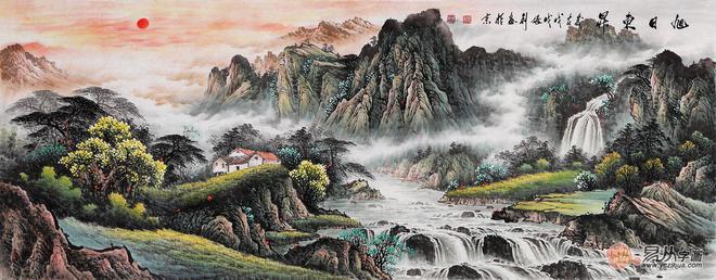 家居风水之山水画_家居风水画的讲究_家居风水山水画图片大全