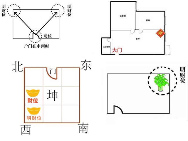 风水布置招财摆件图片_招财进宝布置风水_风水布置招财图片大全